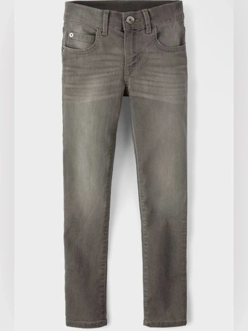 The Children’s Place Boys Gray Super Skinny Stretch Jeans Size 7